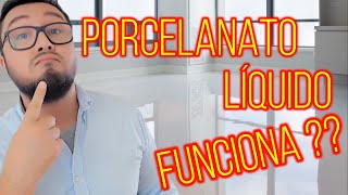 Pisos de PORCELANATO LIQUIDO FUNCIONAN [upl. by Eiramyllek400]