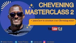 Chevening Scholarship Masterclass 2 [upl. by Arny]