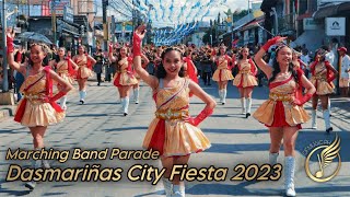 Dasmariñas City Fiesta 2023  Marching Band Parade  Part 2 [upl. by Vharat]