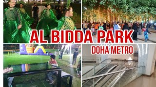 Fun day at Al Bidda Park Doha Expo 2023Doha Metro Mosque Doha metro musjid Indianmomlifeinqatar [upl. by Omissam]