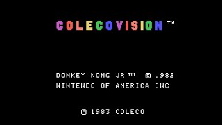 Donkey Kong Jr Review for the ColecoVision by John Gage [upl. by Askari648]