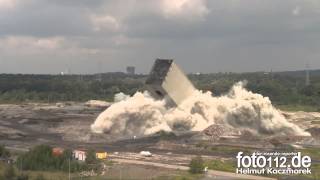 Turmsprengung 2014 auf der Kokerei Kaiserstuhl in Dortmund [upl. by Rebba797]