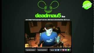 Deadmau5  making new song quotThe Veldtquot with Chris Jamess vocals quotThe Veldtquot [upl. by Nerhe]