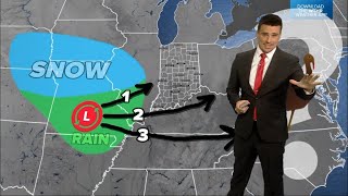 Snow may hit Indiana for Thanksgiving Day  Early look at snowfall chances [upl. by Elohcin]