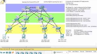 Spanning Tree Protocol STP in Packet Tracer  Part 1 [upl. by Tammie660]