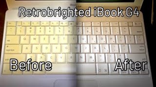 Retrobrighted iBook G4 [upl. by Pedrotti]