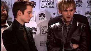 Elijah Wood LOTR cast Golden Globe Awards pressroom [upl. by Mick]