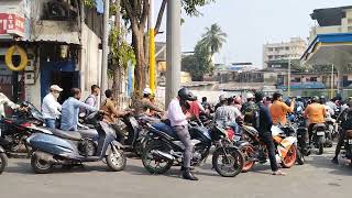 Today seen in Thane manpada petrol pump ⛽ [upl. by Tenenbaum]