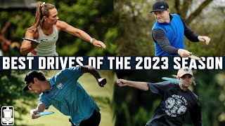 The BEST Disc Golf Drives of 2023  Disc Golf Pro Tour Highlights [upl. by Felton606]