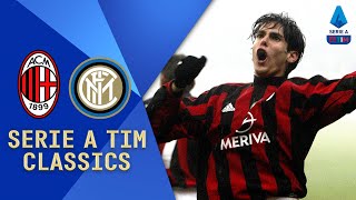 Kaka and Shevchenko v Adriano and Vieri  Milan v Inter 2004  Serie A TIM Classics  Serie A TIM [upl. by Jackqueline]