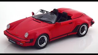 Modelissimo KKScale Porsche 911 Speedster 1989 red 118 [upl. by Kania317]