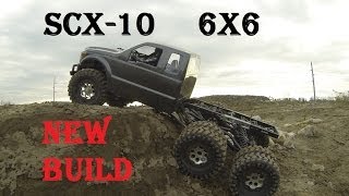 RC CWR Honcho SCX10 6X6 new project [upl. by Noirred]