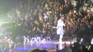 Taylor Swift Goes Into Audience Meets Fans at Concert [upl. by Previdi762]