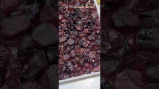 Stunning lot of Rhodolite Garnet gemstone nature crystals gems diamond jewellery [upl. by Ibbison]