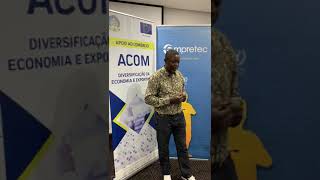 11th Empretec Entrepreneurship Training Workshop Angola Geraldo Basilua [upl. by Nilson488]