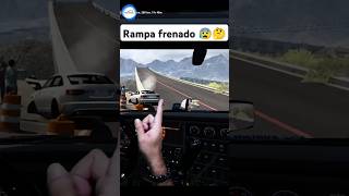 Que hacer si te quedas sin frenos 😨🤨 trucks camiones trailer simulador gameplay [upl. by Aldus]