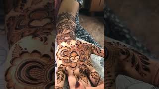 Arabic design✨trending 🔥🔥mehndi [upl. by Ainalem]