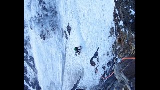 Eiger North Face 1938 Route Winter Ascent [upl. by Aisya]