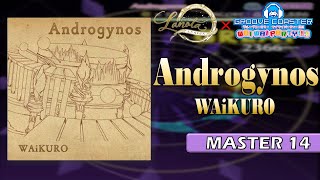 〔音楽ゲーム No7〕Androgynos（MASTER14）PERFECT【GROOVE COASTER WAIWAI PARTY】 [upl. by Irene470]