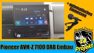 Pioneer AVHZ 7100 Einbau [upl. by Collette]