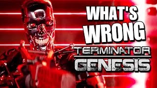 Whats Wrong With TERMINATOR GENISYS Movie Trailer [upl. by Dlonyer]