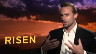 Risen Joseph Fiennes Official Movie Interview  ScreenSlam [upl. by Isawk]