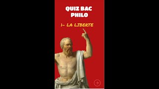 Quiz Bac philo 1 Liberté [upl. by Neisa431]