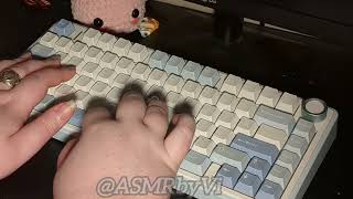 ASMR With My New Keyboard  Thocky Sounds  No Talking [upl. by Leighton]