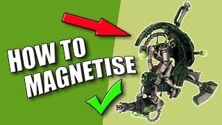 How to Magnetise Necron Tomb Blades  Weapons and Wargear [upl. by Ingles]