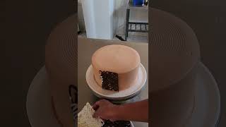 tutorial de decoracion de pasteles con chocolate una combinacion perfecta [upl. by Name]