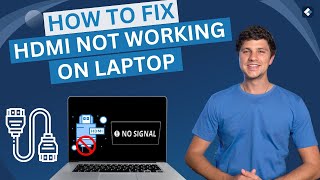 2023 NEW How to Fix HDMI Not Working on Laptop Windows [upl. by Laenaj]