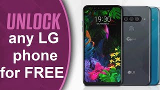 How to unlock LG phone for free any carrier or country [upl. by Ewell]