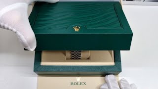 Rolex Datejust 41 WIMBLEDON DIAL 126334 2024  UNBOXING [upl. by Htepsle]