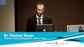 Anterior Ankle Impingement How to Treat by Dr Thomas Bauer [upl. by Pesvoh]