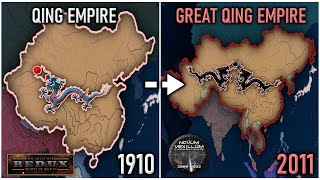 HOI4 Qing Empire Mega Mod Campaign 19102011 Great War Redux Novum Vexillum [upl. by Arted593]