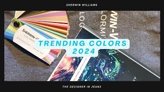 Paint Color Trends 2024SW color of the year [upl. by Namsu578]