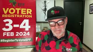 MESSAGE OF SUPPORT TO THE EFF FIGHTERS WHO WILL PICKET AGAINST THE RACISM OF GROBLERSDAL BOERE [upl. by Ytima724]