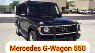 Mercedes GWagon 550 [upl. by Carlynne]