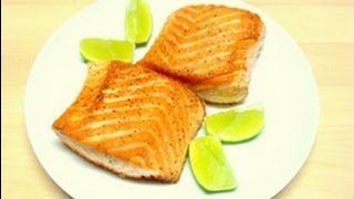 PanSeared Salmon Crispy on the Outside Moist on the Inside [upl. by Irok]