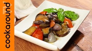 Melanzane in padella  Ricetta contorno veloce [upl. by Aihsilat981]