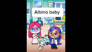 my twin sister is albino babylet’s be friendsbfftrendingviralvideopazu avatarworld shorts [upl. by Gerge]