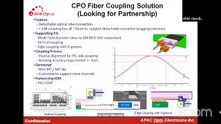 Photonics Manufacturing with TOSIA APAC [upl. by Gariepy]