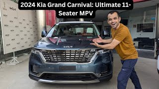 2024 Kia Grand Carnival Full Review  Specs Features Price in Pakistan  Ultimate 11Seater MPV [upl. by Dexter]