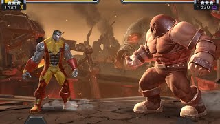 Colossus vs Juggernaut  Marvel Contest of Champions [upl. by Higgins]