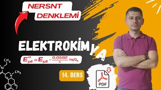 Nersnt Denklemi  Kimya ve Elektrik  14 Ders [upl. by Norah672]