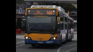 Brisbane Bus Driver POV  Route 169 outbound from UQ Lakes to Eight Mile Plains [upl. by Gambrill98]