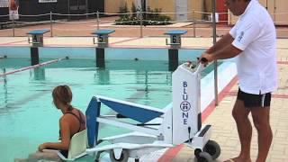 Portable Pool Hoist Video [upl. by Bromleigh891]