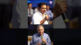 KTR Speech RatanTata telangana Thub KTRBRS latestnews KTRWithRatanTata Shorts TrendingShorts [upl. by Leacock]