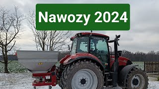 Nawozy 2024 Nowy sezon Case i John Deere cold start 😉 [upl. by Naivaf]