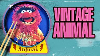 1977 Vintage Muppet Sound Animal Drum Refurbish [upl. by Anyehs]